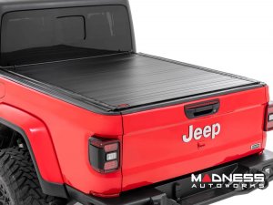 Jeep Gladiator JT Bed Cover - Roll Up - Rough Country - Hard Cover - 5ft Bed
